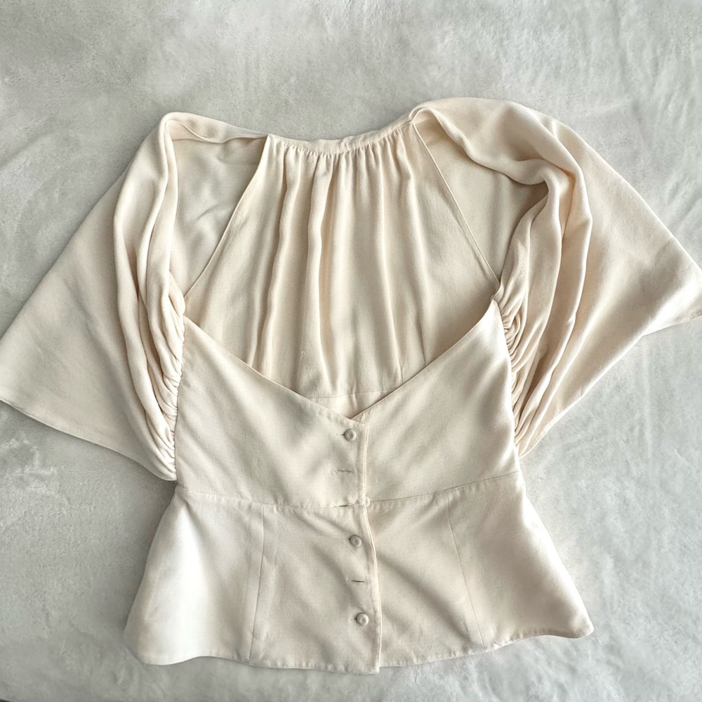 Fendi Cream Women's Top - Picture 4 of 4